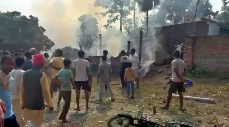 Muzaffarpur News: युवक की हत्या के बाद भड़का गुस्सा, कई घरों में आगजनी