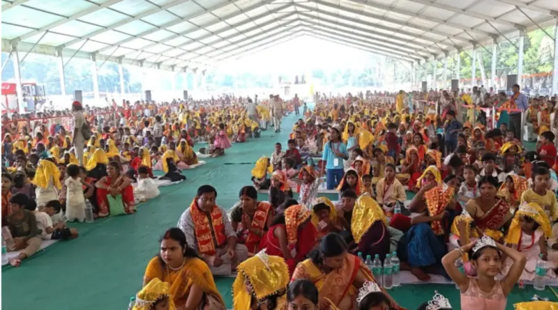 गयाजी में 2100 कन्याओं का पूजन, गांधी मैदान में दिखा भक्ति का अद्भुत नजारा