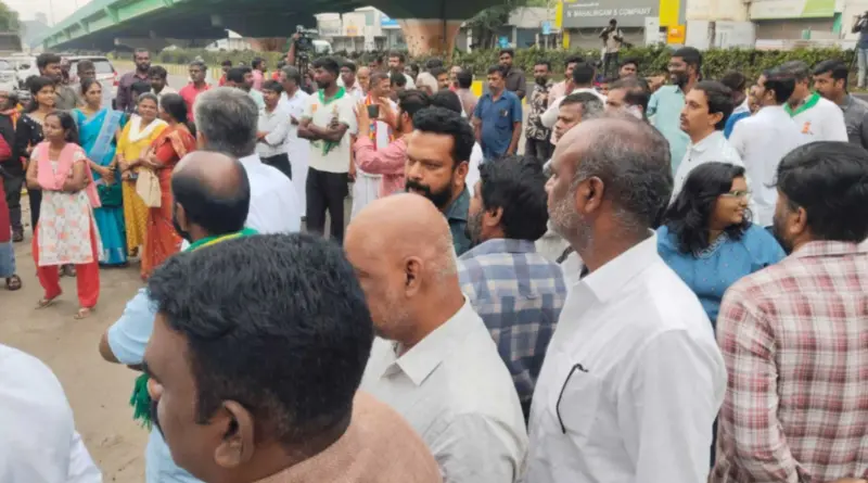तमिलनाडु: NTK नेता कार्तिका की जमानत पर रिहाई से पहले जेल के बाहर जुटे समर्थक
