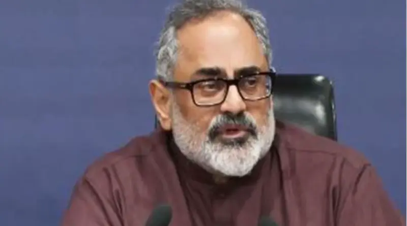 रायहान वाड्रा की प्रदर्शनी पर सियासी घमासान, राजीव चंद्रशेखर ने कांग्रेस से पूछे सवाल