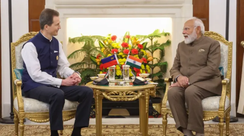 भारत दौरे पर आ रहे लिकटेंस्टाइन के प्रिंस एलोइस, PM मोदी से होगी अहम मुलाकात