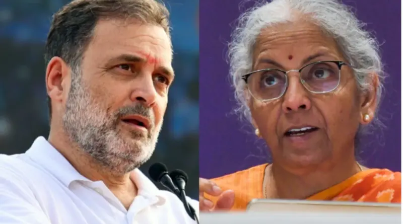 IDBI बैंक की बिक्री पर राहुल गांधी को निर्मला सीतारमण का जवाब, बोलीं- कांग्रेस राज में फोनबुक से मिलते थे लोन