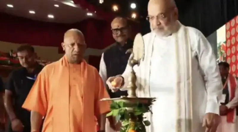 यूपी चुनाव 2027 की तैयारी में जुटी BJP, लखनऊ पहुंचे अमित शाह; योगी-मौर्य समेत बड़े नेता होंगे शामिल